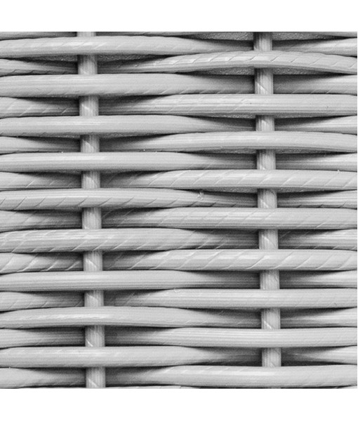 White Grey Cane-line Weave / Frame