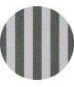 Thin Stripes Classic Green / White Piping Green Acrylic Fabric