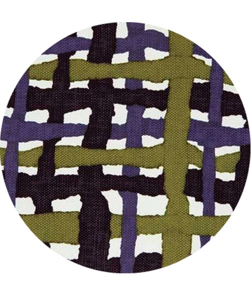 Rubelli Outcross Olive Blue Polyester Fabric