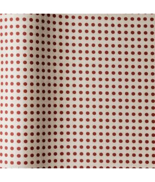 Dots Light Red Geometric Fabric