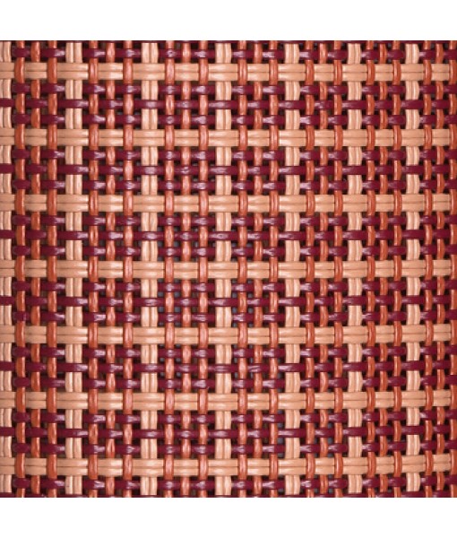 Coral Parallel Fabric
